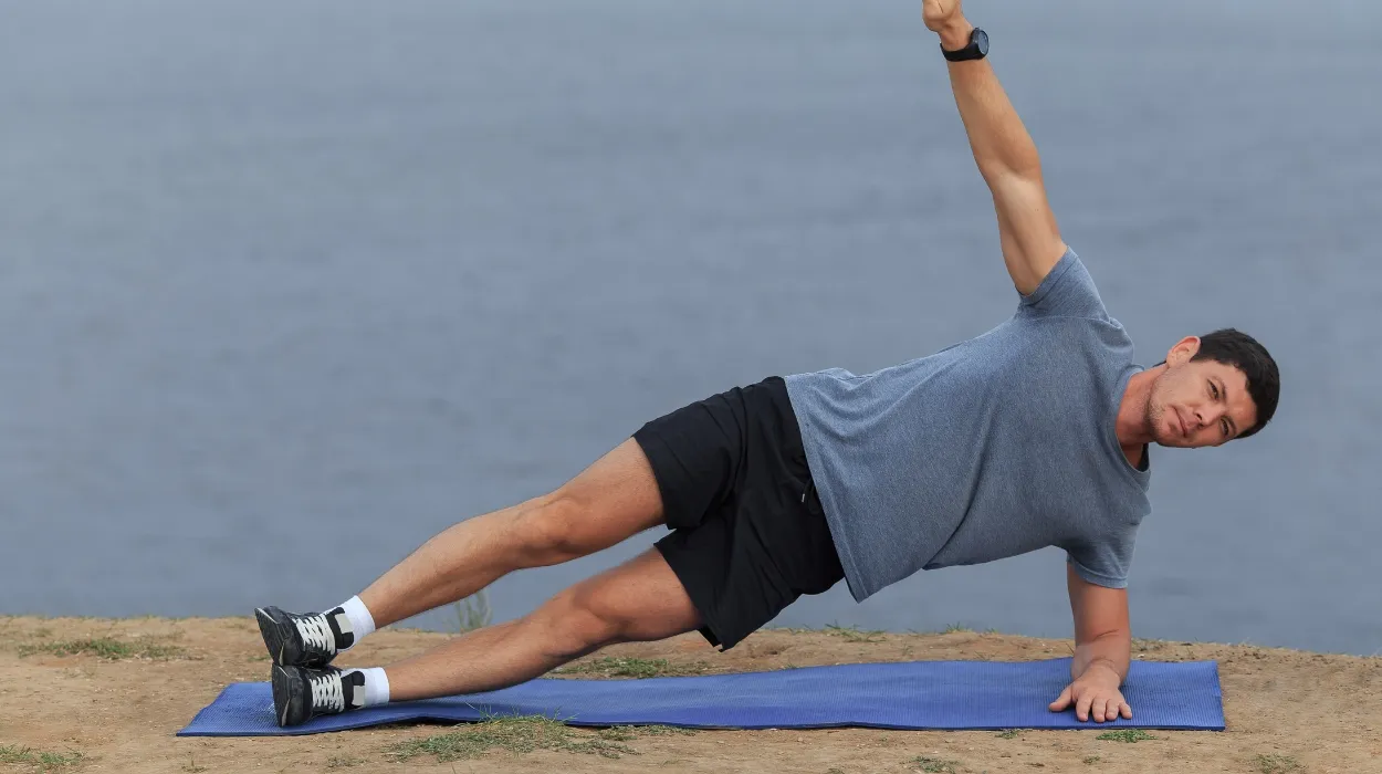 تمرین پلانک پهلو